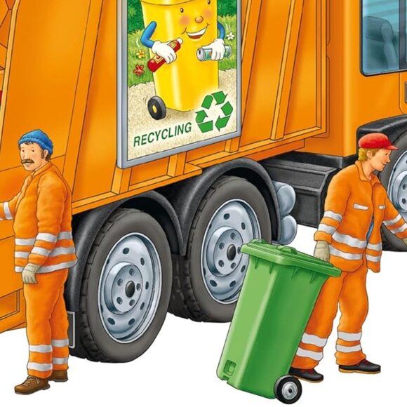 Ravensburger Frame Puzzles - Waste Collection (35 Pieces) New Sealed Age 4+ - Picture 9 of 16